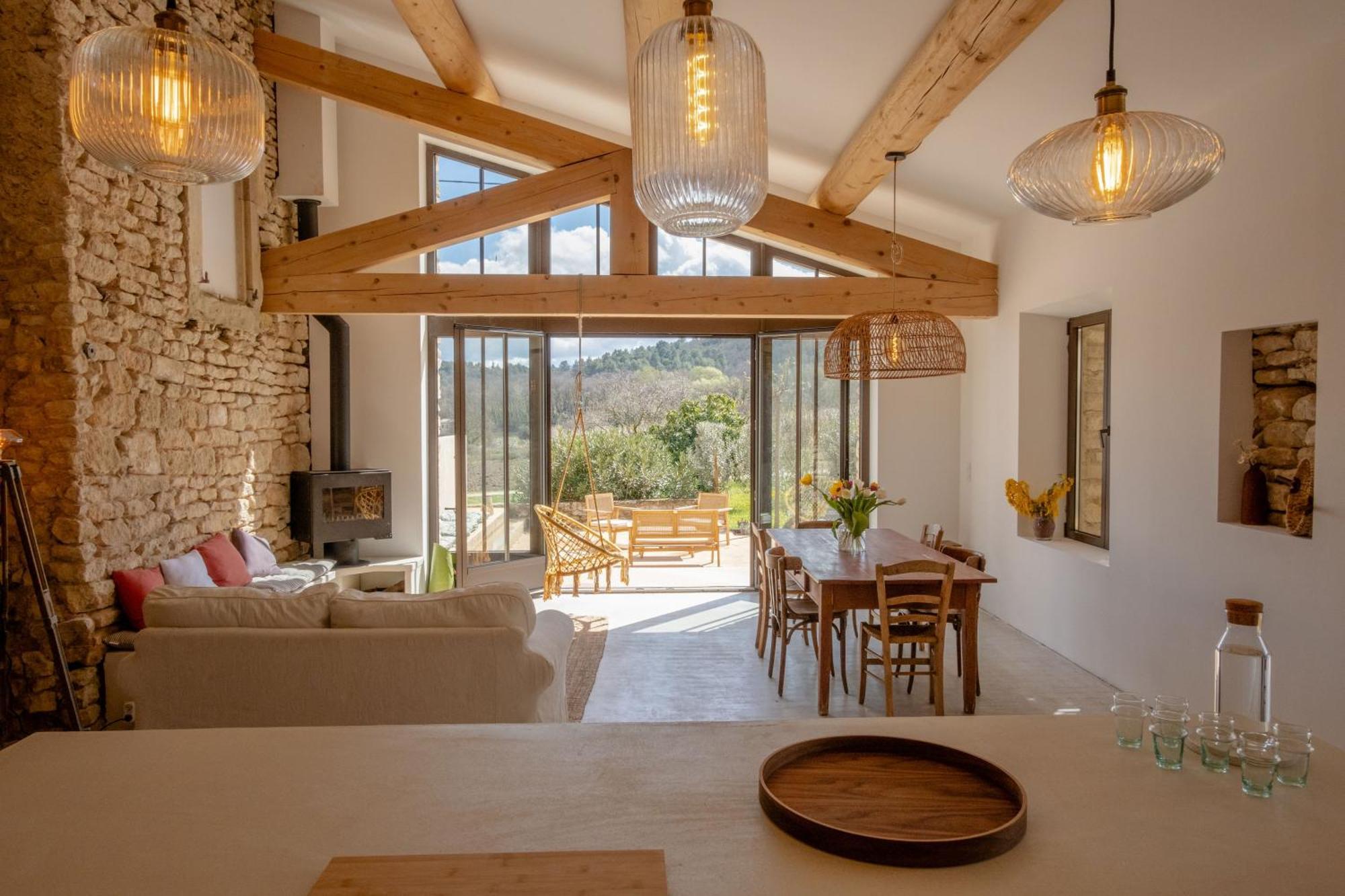 Вилла L'Atelier Des Vignes Saint-Pantaleon  Экстерьер фото